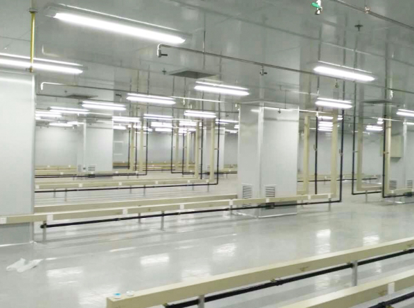 十萬級食品車間流水線預裝線路 十萬級食品車間流水線預裝線路